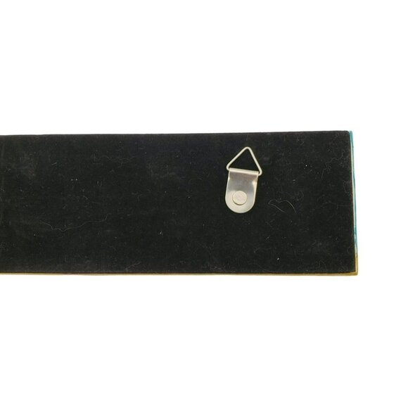 NWT Vtg 90 En Vogue Ceramic Hand-Painted Enamel "Life is Good" Tile Plaque/Video - Picture 8 of 9